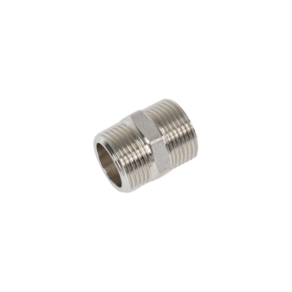 Резьбовой латунный ниппель DOUBLE-LIN LL6020 (3/4")