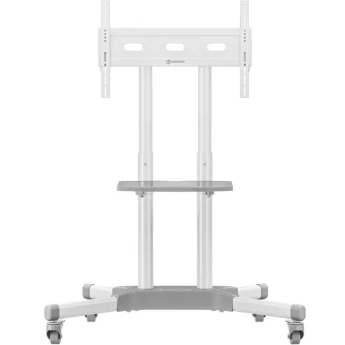 Стойка для телевизора ONKRON TS1351, 32-65", напольный, мобильный, белый