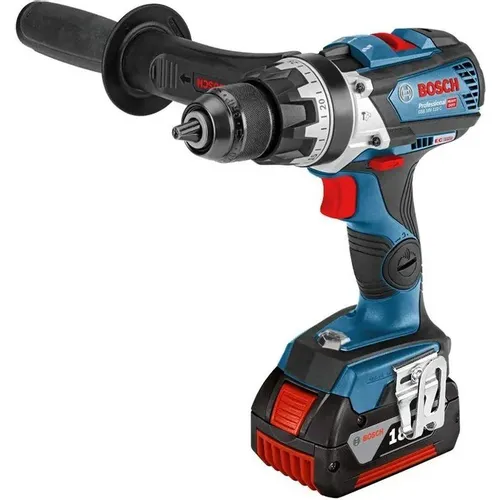 Дрель-шуруповерт Bosch GSR 18V-110, 5Ач, с двумя аккумуляторами [06019g010c]