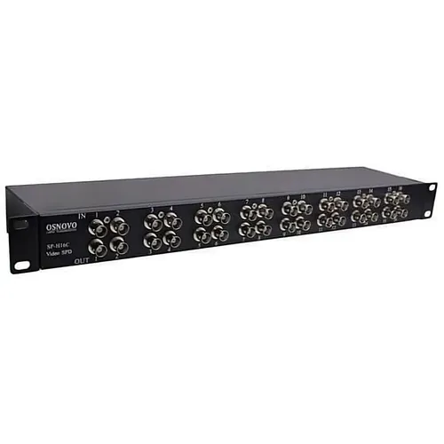 Грозозащита OSNOVO SP-H16C, черный