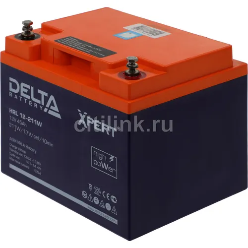 Аккумуляторная батарея Ippon HRL12-211W Delta Xpert для ИБП, 12В, 45Ач [hrl 12-211w]