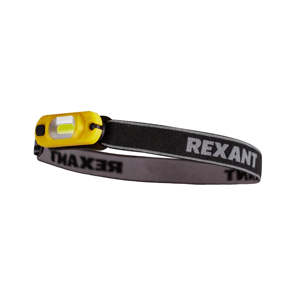 Налобный аккумуляторный светодиодный поворотный фонарь REXANT 75-700