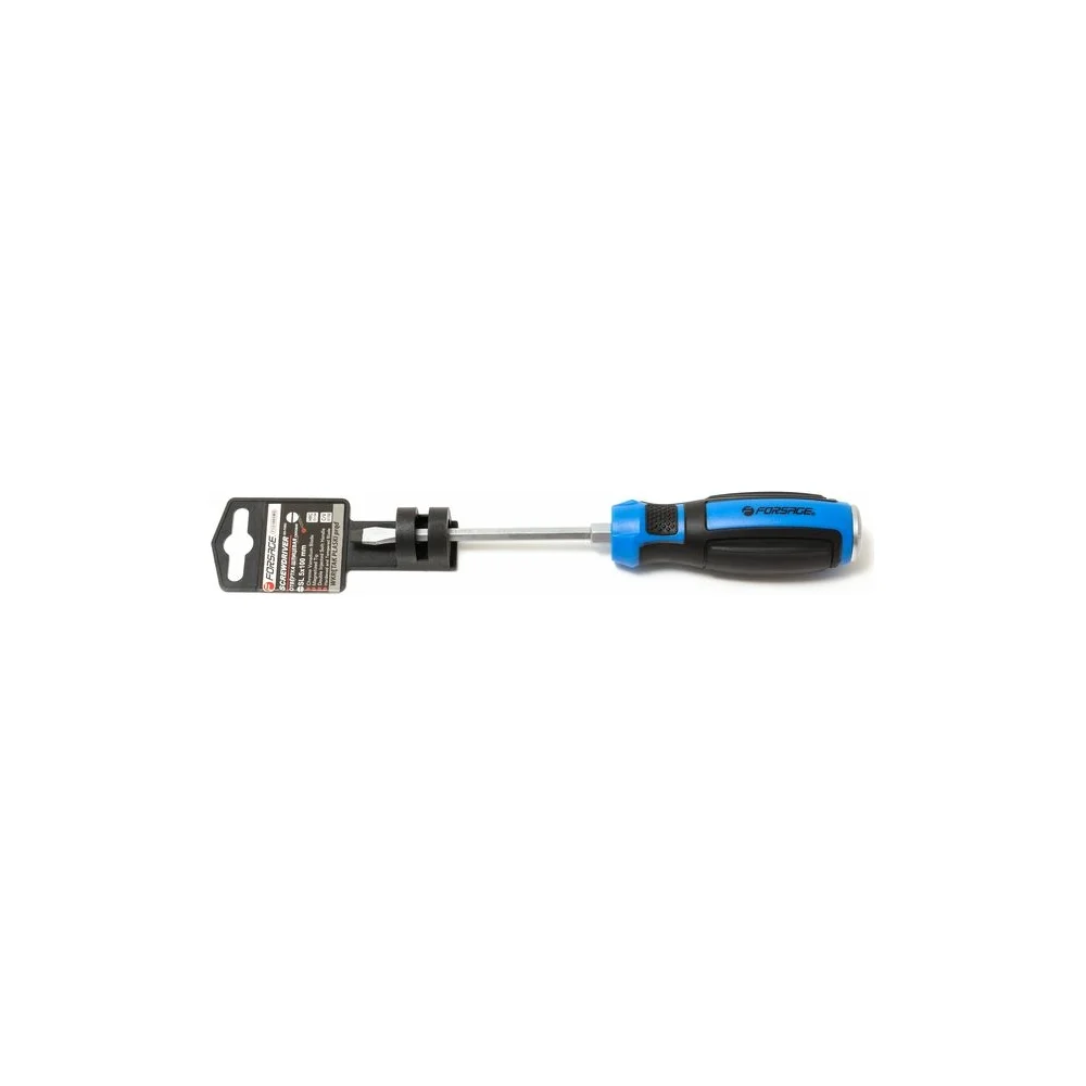 Силовая магнитная шлицевая отвертка Forsage 28139 F-7131506M