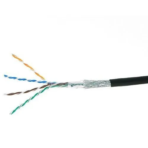 Кабель CABLEXPERT SPC-5051E-SO-OUT S/FTP, кат.5E, 305м, 4 пары, медь, одножильный, черный