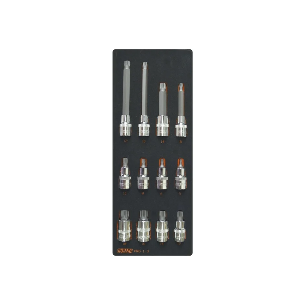 Набор торцевых головок CUSTOR PRO-1-3