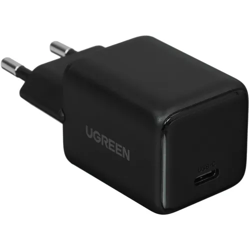 Сетевое зарядное устройство UGREEN X512 Mini, USB-C, 20Вт, 3A, черный [55553]