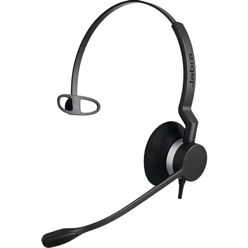 Гарнитура Jabra BIZ 2300 Mono QD, для контактных центров, накладные, проводные, моно, черный [2303-820-104]