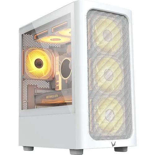 Корпус mATX Formula Air Mesh G3, Micro-Tower, без БП, белый [air mesh g3 wh]
