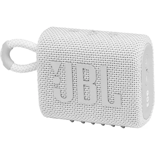 Колонка портативная JBL GO 3, 4.2Вт, белый [jblgo3wht]