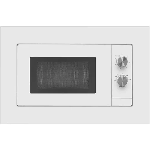 Встраиваемая микроволновая печь MAUNFELD JBMO725WH01, 20л, 700Вт, белый