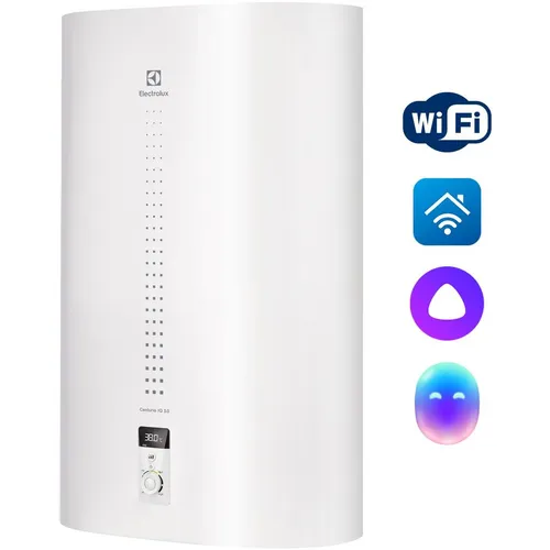 Водонагреватель Electrolux Centurio IQ 3.0 EWH 80, накопительный, 2кВт, 80л, белый [нс-1449178]