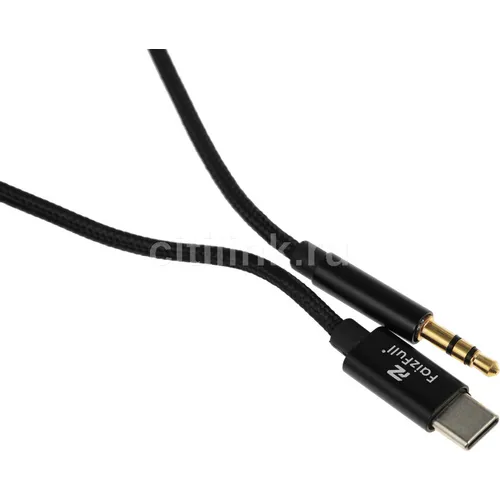 Кабель-переходник акустический PREMIER CQ002, USB Type-C (m) - Jack 3.5 (m), 1м, черный [a2503]