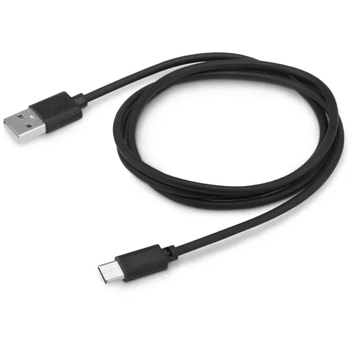 Кабель Buro USB Type-C (m) - USB (m), 1м, 2.4A, черный [bhp usb-c 1m]