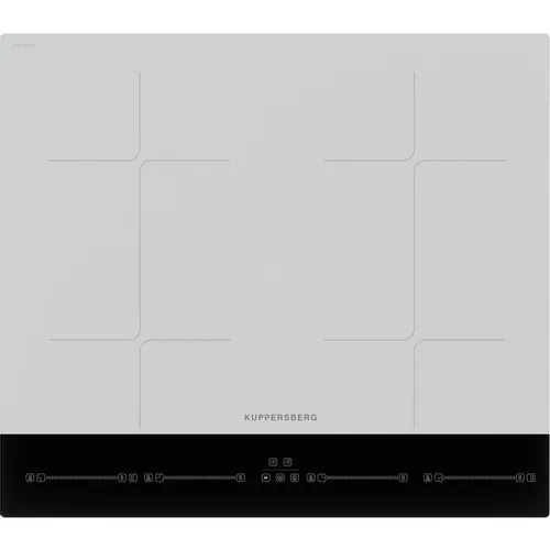 Индукционная варочная поверхность KUPPERSBERG ICI 622 W, конфорок: 4 шт., стеклокерамика, независимая, белый