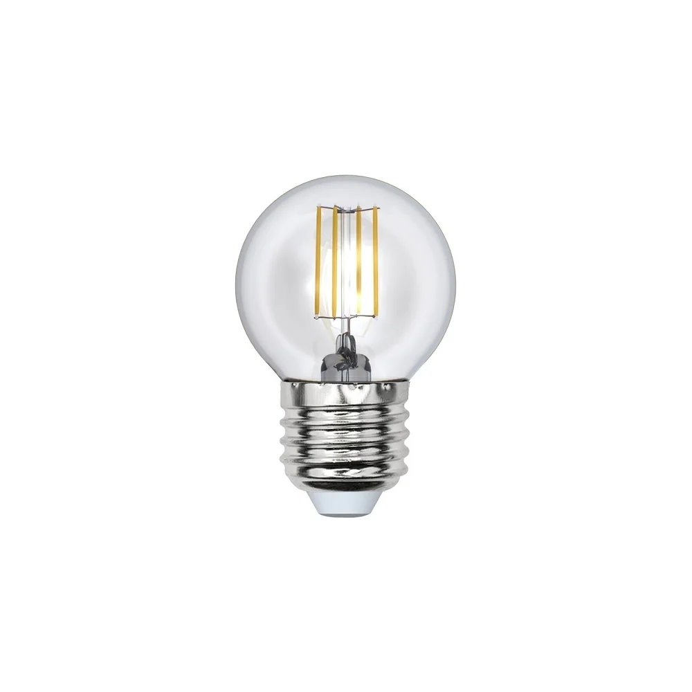 Светодиодная лампа Uniel LED-G45-6W/WW/E27/CL PLS02WH UL-00000196