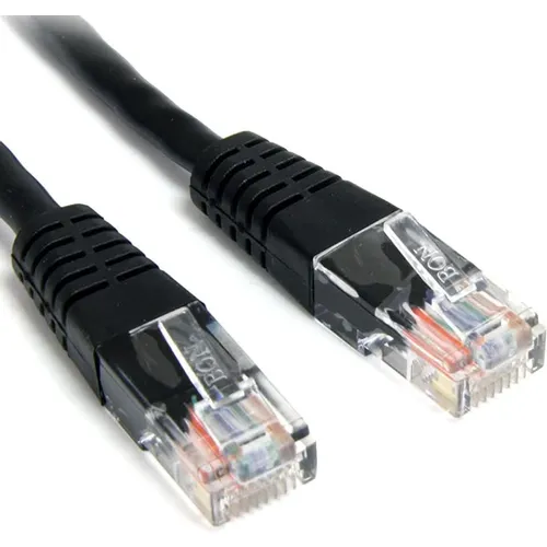 Патч-корд LanMaster вилка RJ-45, вилка RJ-45, кат.5E, ПВХ, 0.15м, черный [twt-45-45-0.15-bk]