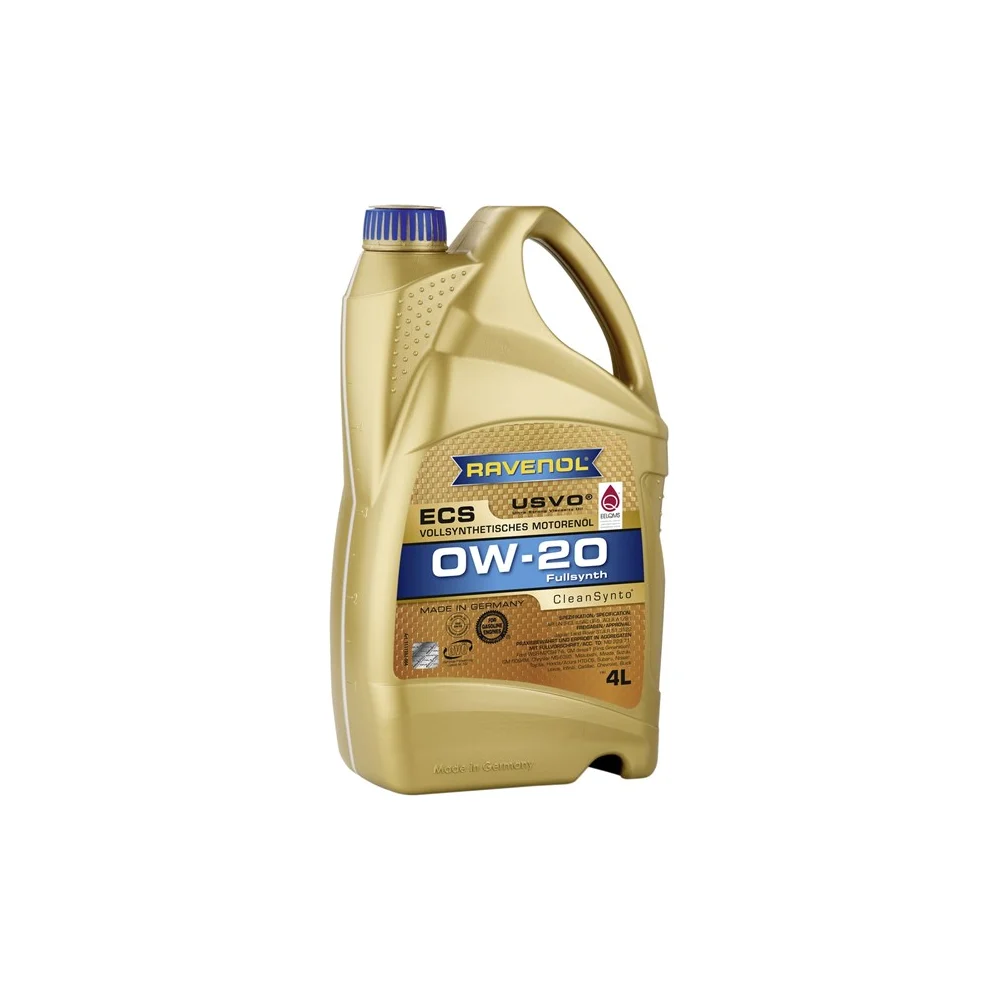 Моторное масло RAVENOL ECS EcoSynth SAE 0W-20 1111102-004-01-999