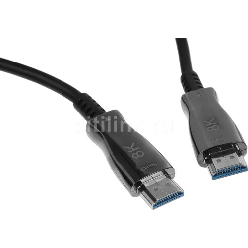 Кабель соединительный аудио-видео PREMIER 5-806 10.0, HDMI (m) - HDMI (m), ver 2.1, 10м, GOLD, черный
