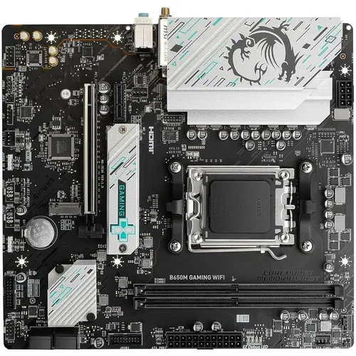 Материнская плата MSI B650M GAMING WIFI, Socket AM5, AMD B650, mATX, Ret