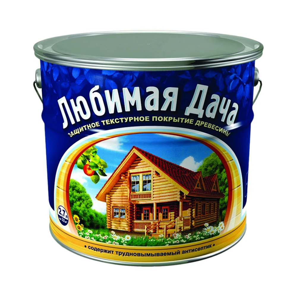 Защитно-декоративное покрытие для древесины ЛЮБИМАЯ ДАЧА Любимая дача 35273