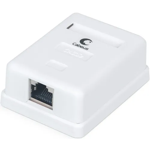 Розетка Cabeus (WS-8P8C-CAT.5E-SH-1) комп. RJ45 кат.5E бронз.