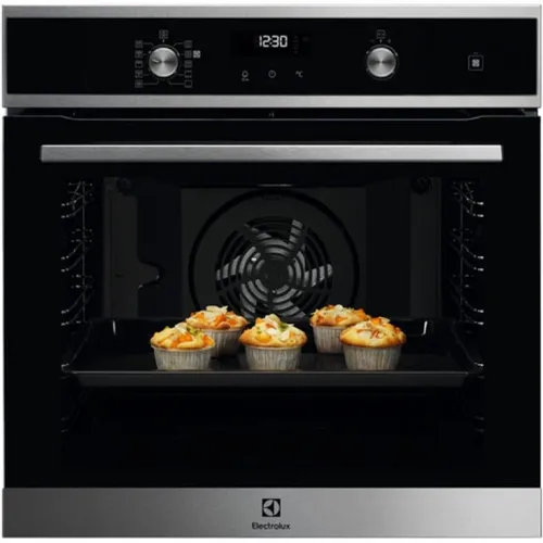 Духовой шкаф электрический Electrolux EOD6P66X, 72л, серебристый/черный