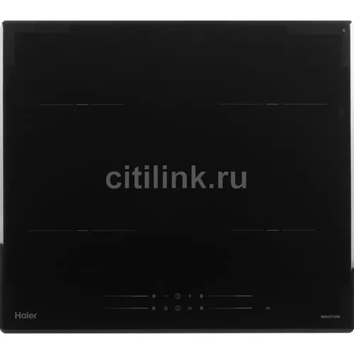 Индукционная варочная поверхность HAIER HHX-Y64SVVB, конфорок: 4 шт., стеклокерамика, независимая, черный