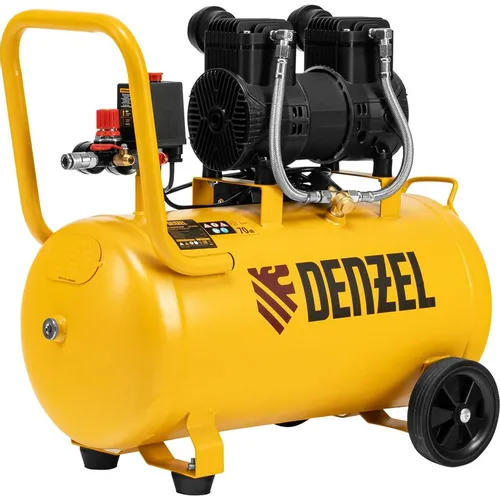 Компрессор поршневой DENZEL DLP-1500/50 безмасляный [58143]