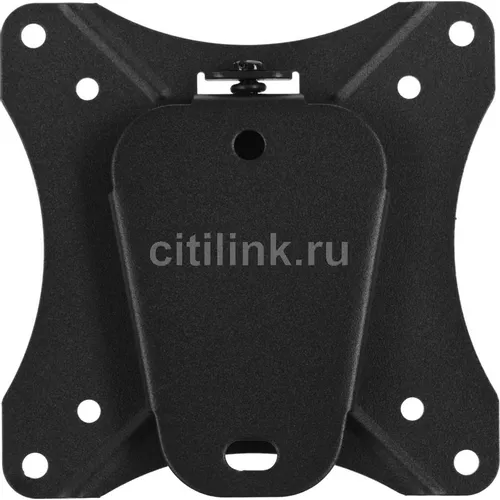 Кронштейн для телевизора ULTRAMOUNTS UM810F, 13-27", настенный, фиксированный, черный