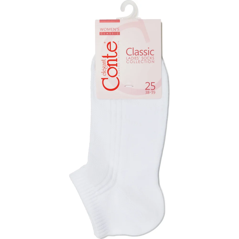 Короткие хлопковые женские носки Conte elegan CE CLASSIC 1001320220040009984