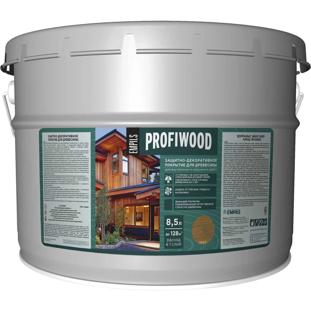 Защитно-декоративное покрытие для древесины Profiwood 75915