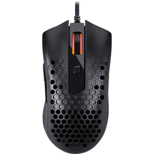 Мышь проводная Redragon Storm Basic, игровая, оптическая, USB, 12400dpi, черный [71122]