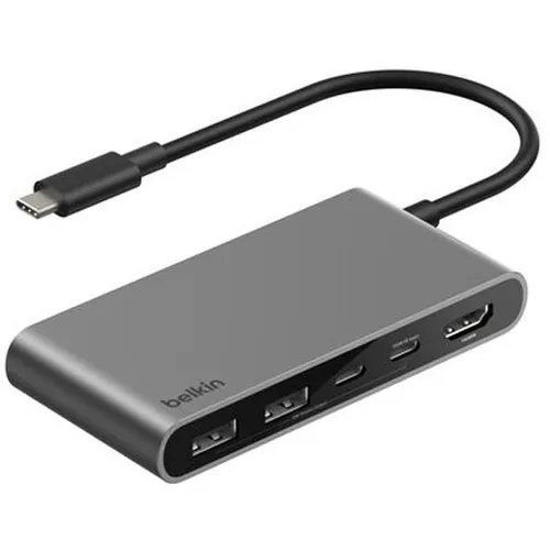 Хаб (разветвитель) Belkin AVC022hqSGY, серый