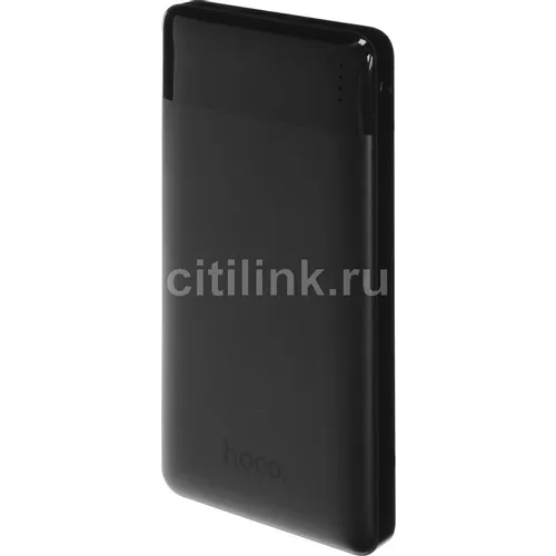 Внешний аккумулятор (Power Bank) Hoco J72 Easy travel, 10000мAч, черный