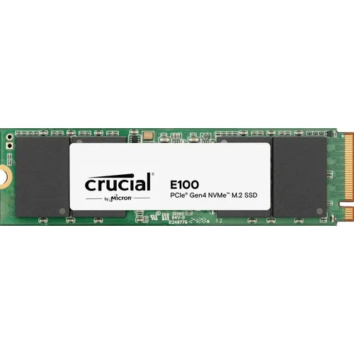 SSD накопитель Crucial E100 2ТБ, M.2 2280, PCIe 4.0 x4, NVMe, M.2 [ct2000e100ssd8]
