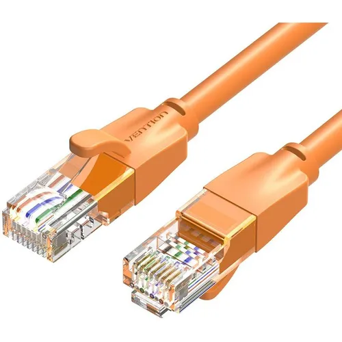 Патч-корд VENTION IBEOH UTP, кат.6, 2м, 4 пары, 24AWG, алюминий омедненный, многожильный, оранжевый