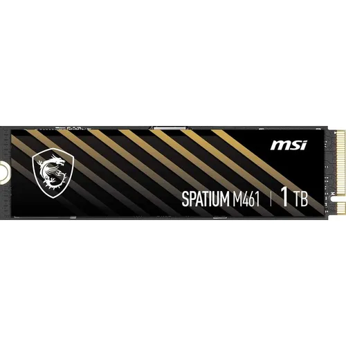 SSD накопитель MSI Spatium M461 1ТБ, M.2 2280, PCIe 4.0 x4, NVMe, M.2 [s78-440l1d0-p83]