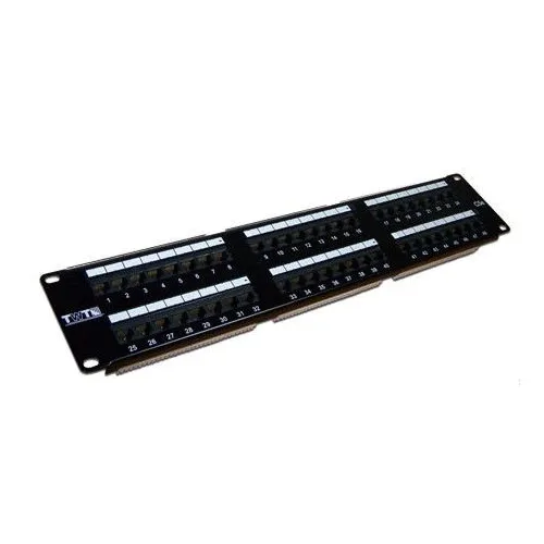 Патч-панель Lanmaster (TWT-PP48UTP ) 19" 2U 48xRJ45 кат.5E UTP