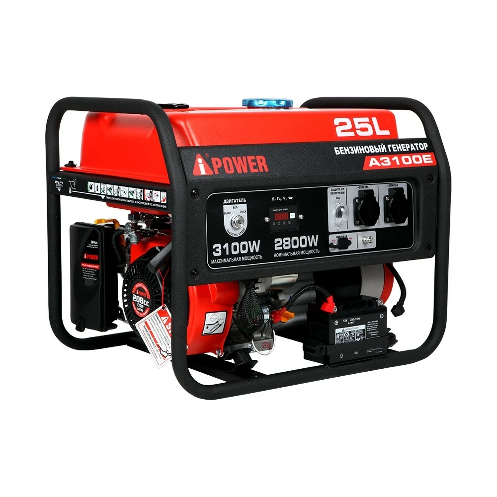 Бензиновый генератор A-iPower A3100E 20103