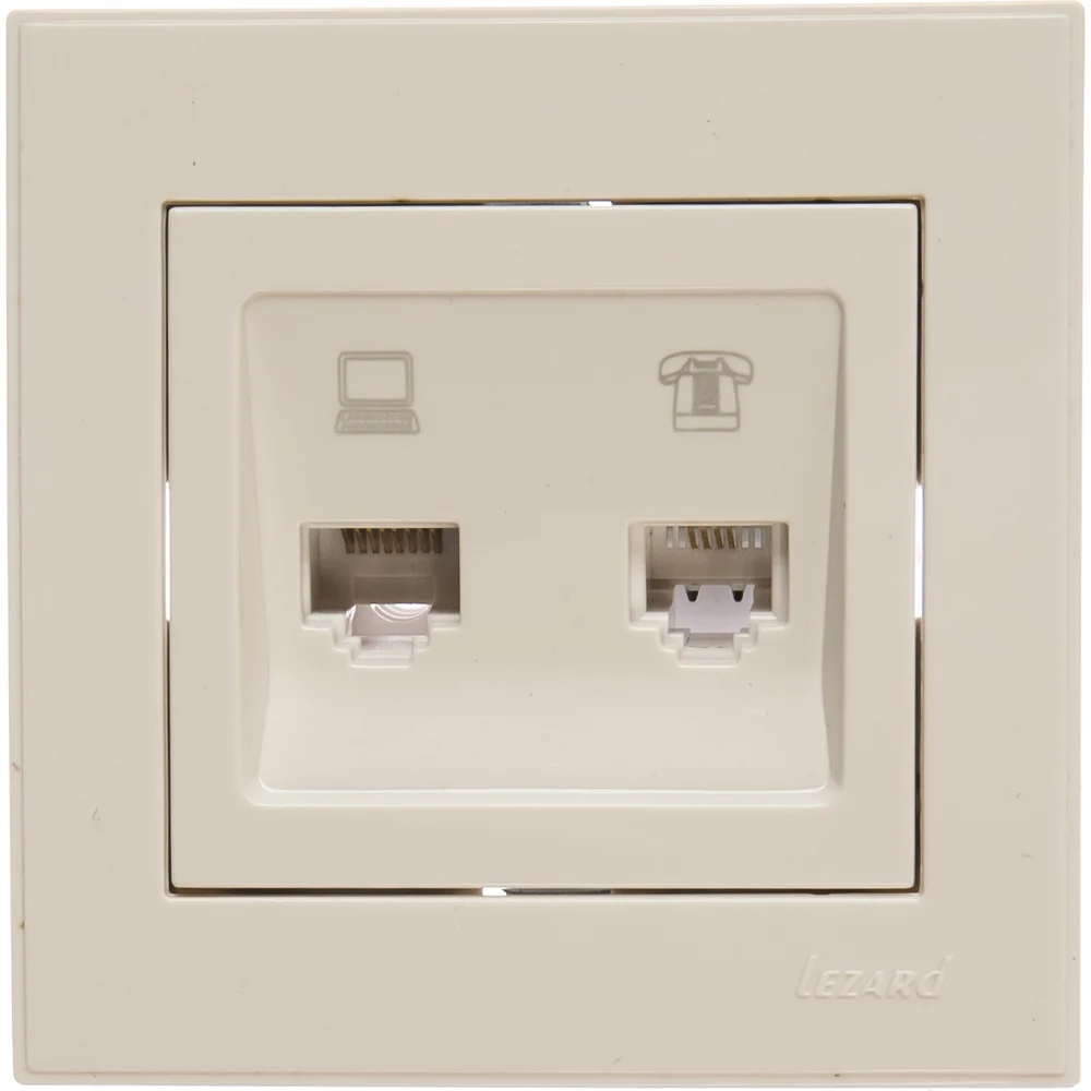 Розетка Lezard RAIN 703-0202-143