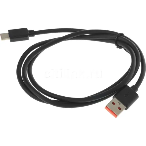 Кабель Buro USB Type-C (m) - USB (m), 1м, 3A, черный [bu-usb-ac-1m-60w]