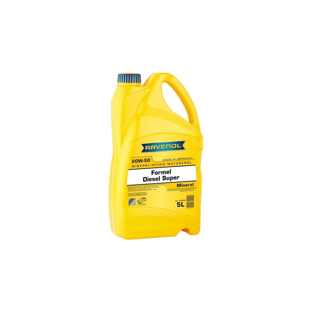 Моторное масло RAVENOL Formel Diesel Super SAE 20W-50 1123220-005-01-999