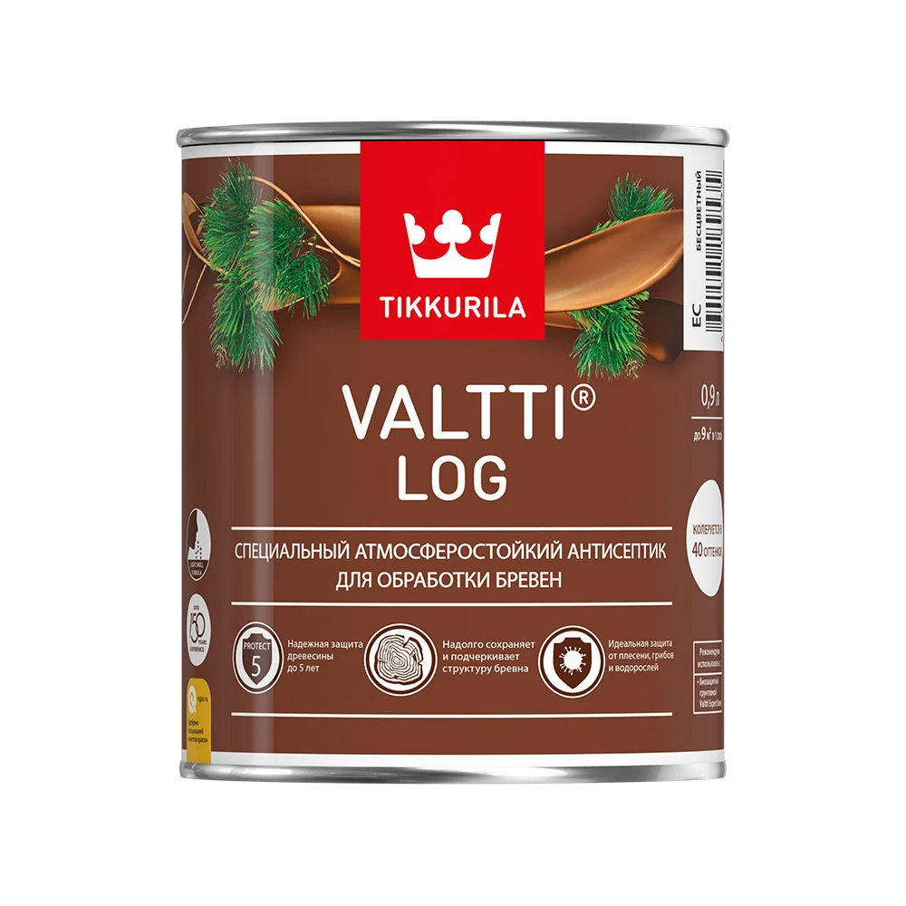 Антисептик для дерева Tikkurila Валтти Log 700010348