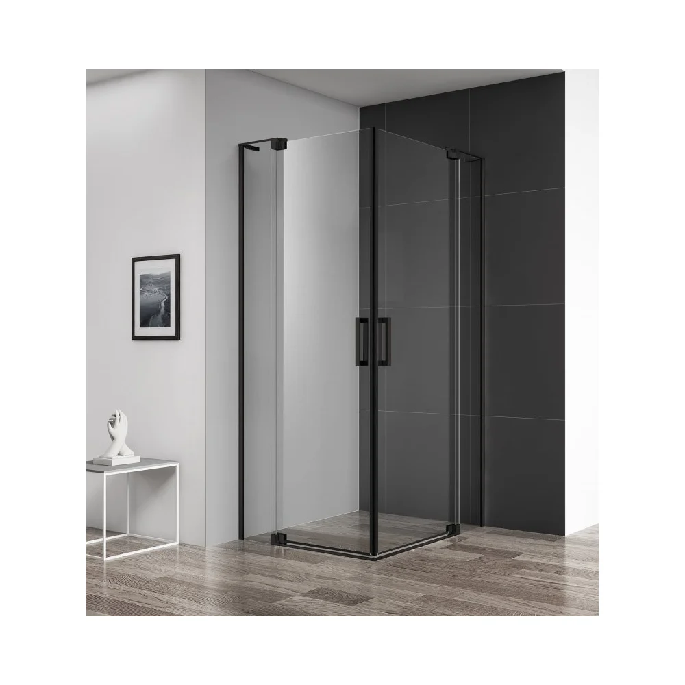 Душевой уголок Cezares SLIDER-A-2-100/110-C-NERO