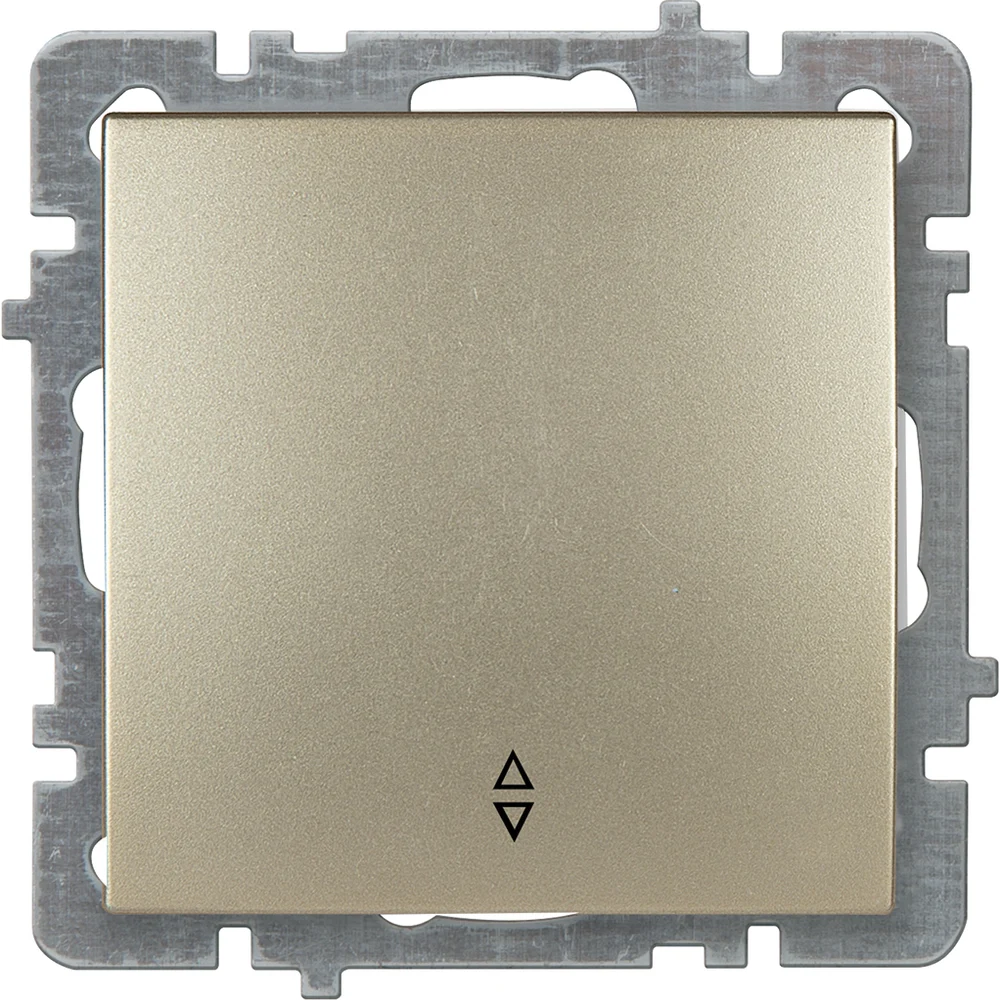 Проходной механизм выключателя Nilson Touran/Alegra metallic 24150407