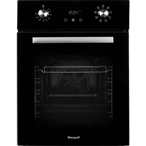 Духовой шкаф электрический WEISSGAUFF EOY 451 PDB, 50л, дверца с 3 стеклами, черный
