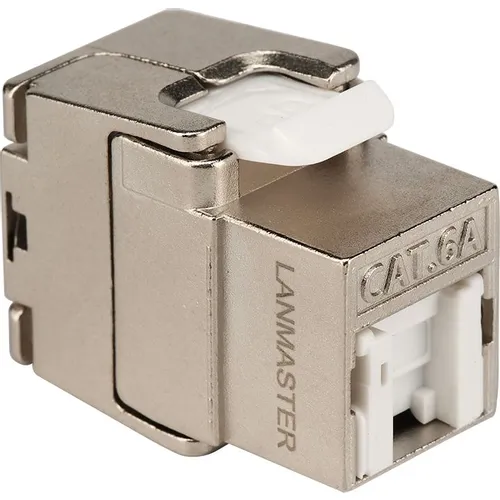 Модуль Lanmaster (LAN-TK45S6A/180R) информ. Keystone RJ45 кат.6A