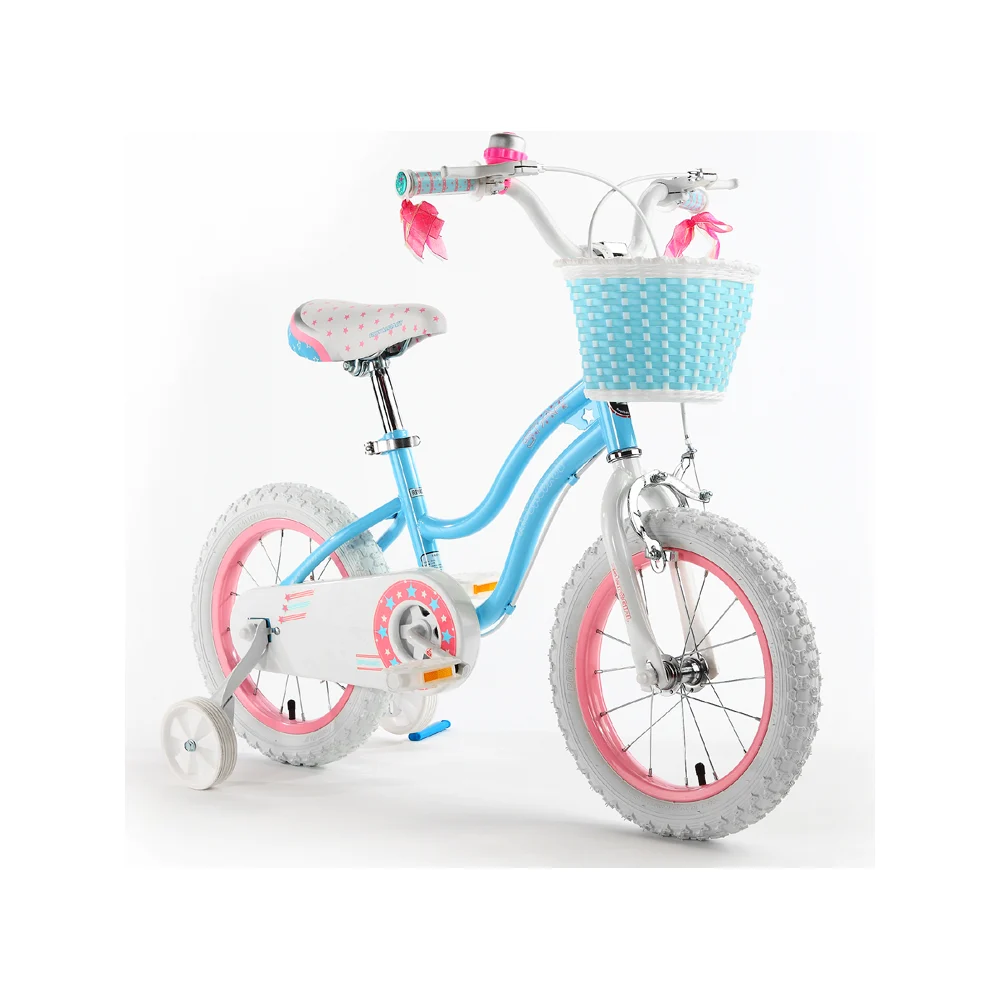 Велосипед Royal Baby Stargirl Steel RB14G-1 Голубой/Розовый