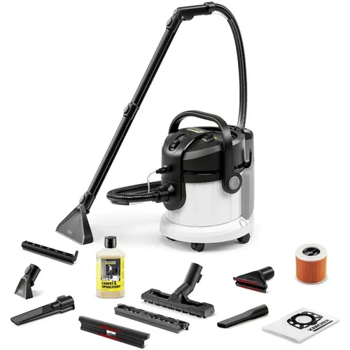 Моющий пылесос Karcher SE 4 Plus, 1000Вт, белый/черный [1.081-170.0]