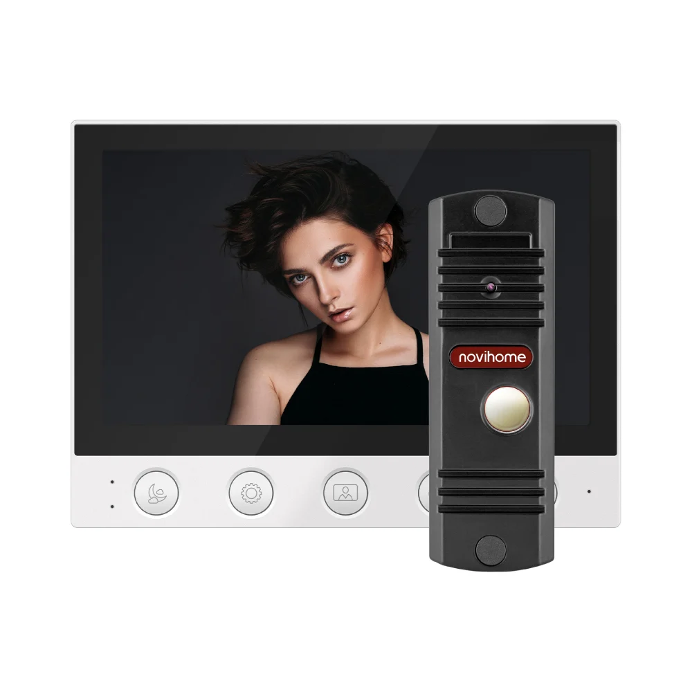 Комплект видеодомофона для дома, дачи, квартиры Novihome simple 7 kit 4377